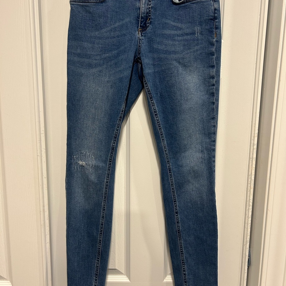 Boden Blue Skinny Jeans Medium‎ Wash